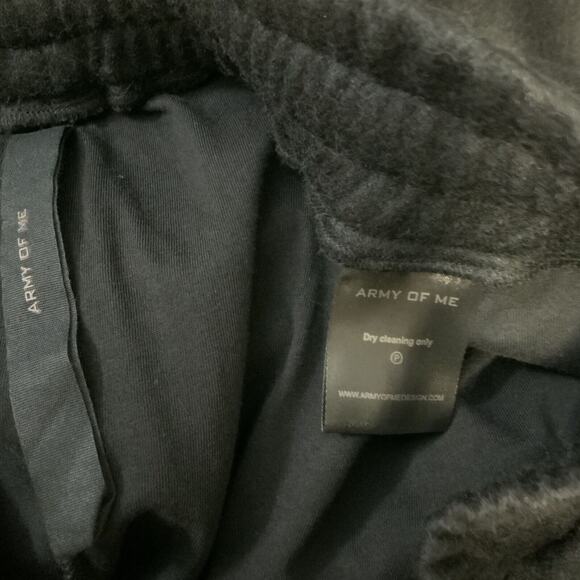 ARMY OF ME Streetwear Layered Black Trousers Size M - Picture 4 of 9